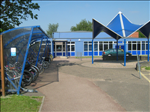 Front of school